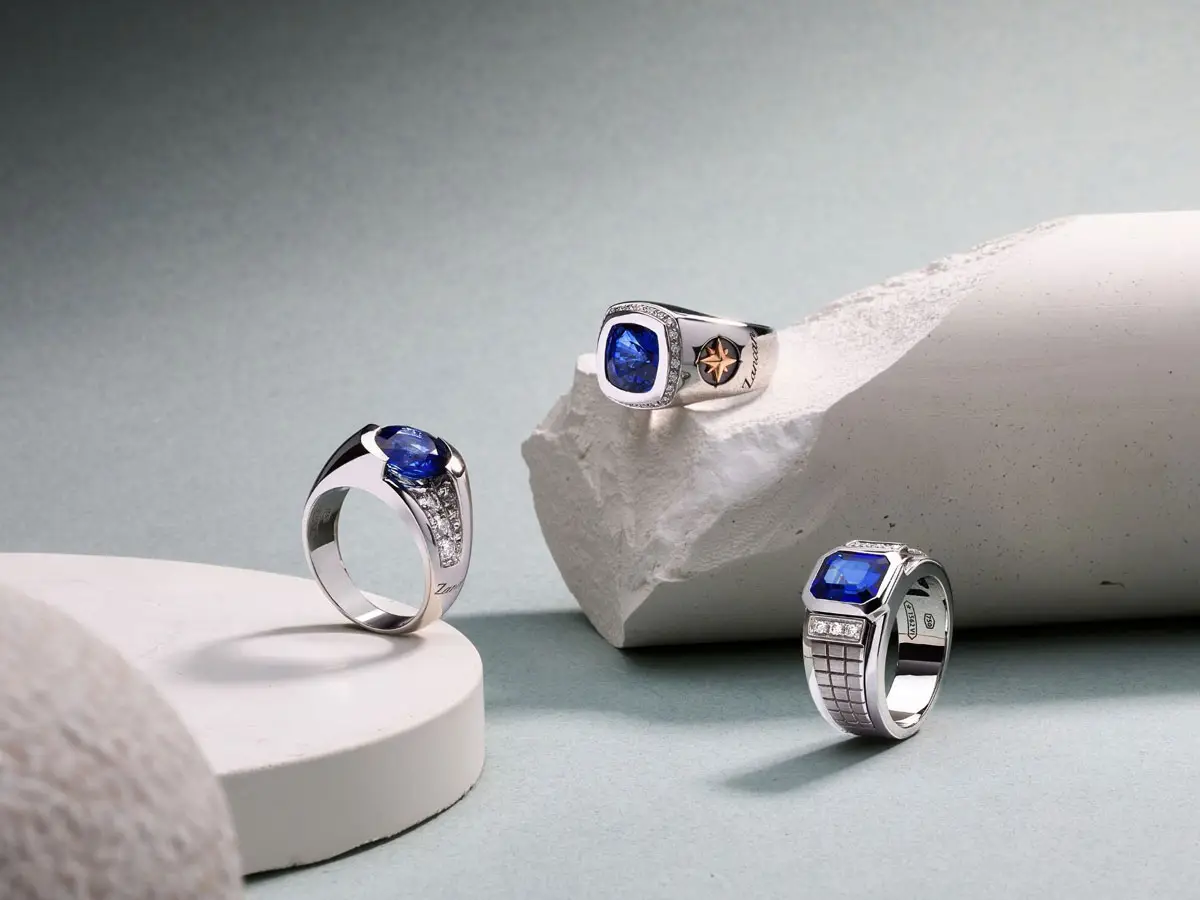 Gold-Anhänger Kreuz Zancan EC807BR60