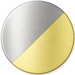 Weiß und gelb