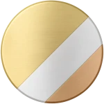 Gelb-weiß-rosa