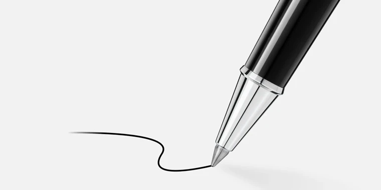Der Unterschied zwischen einem Kugelschreiber und einem Rollerball-Stift