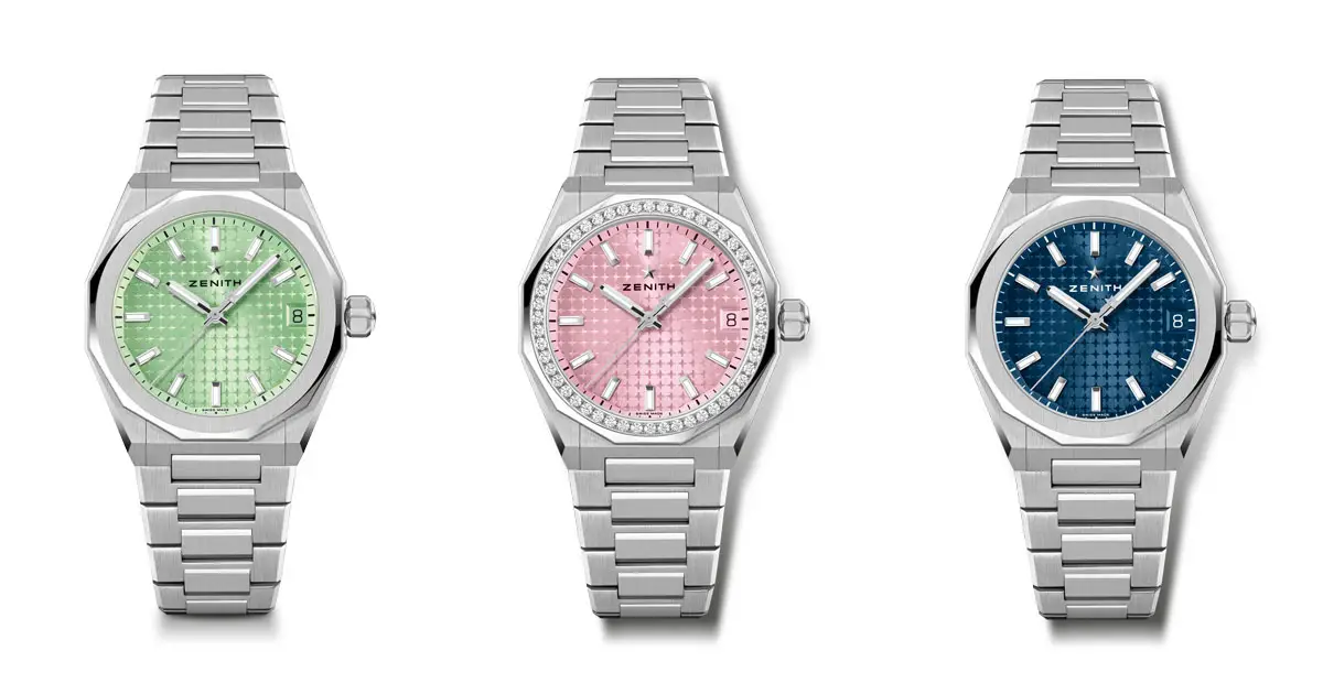 Zenith stellt neue Uhren aus der DEFY-Kollektion vor