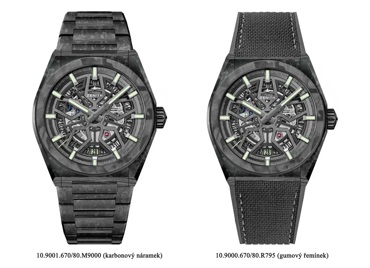 Zenith Defy Classic Carbon: Eine Revolution in Sachen Leichtigkeit und innovativem Design