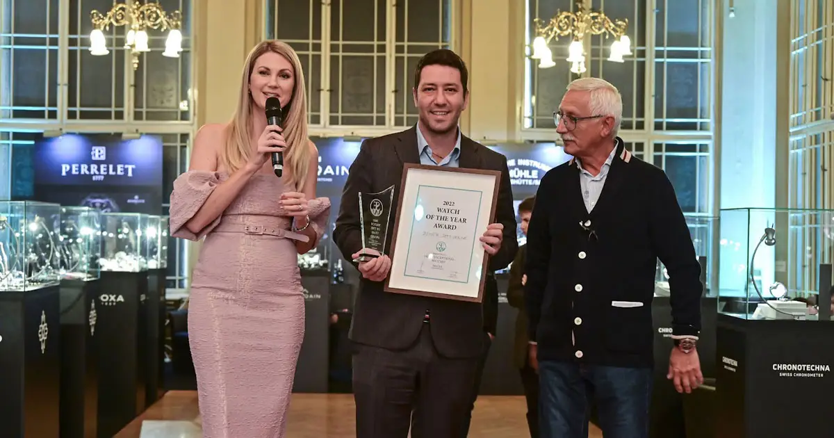 Zenith Defy Skyline triumphiert in der Kategorie Uhr des Jahres