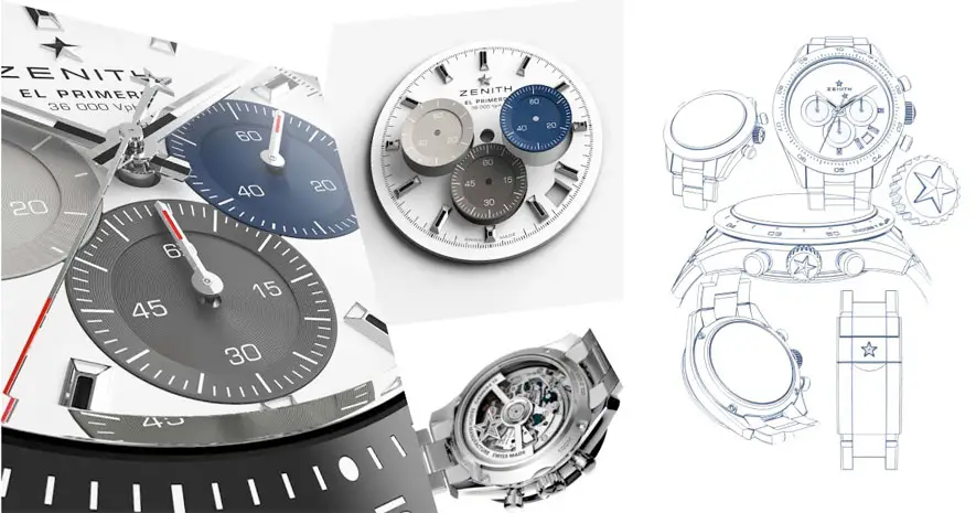 Zenith Chronomaster Sport: Ein Meisterwerk mit einer Genauigkeit von 1/10 Sekunde